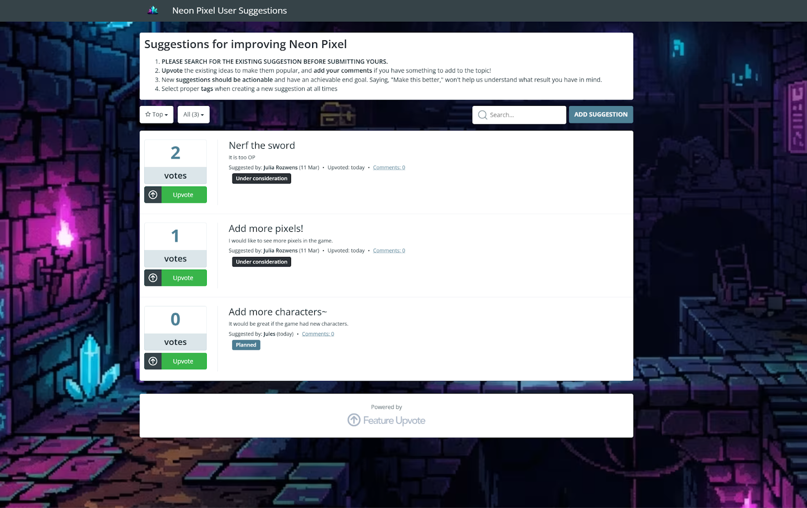 How to Customize Your Feature Upvote Board with CSS - Feature Upvote