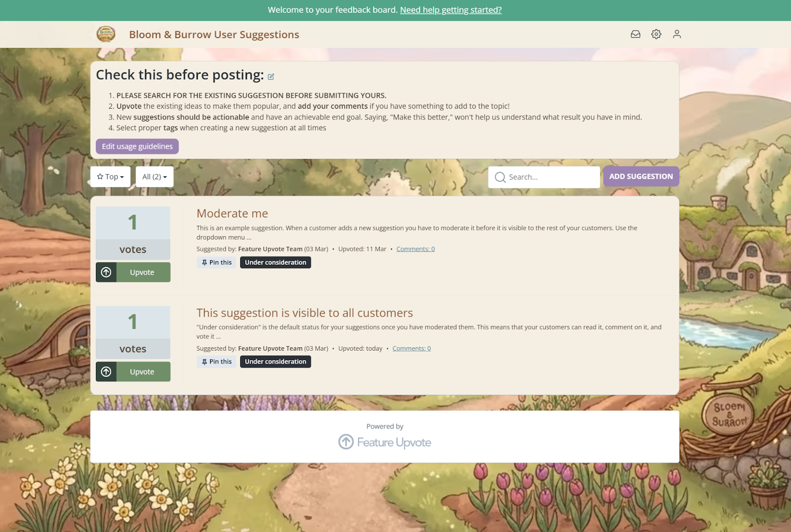 How to Customize Your Feature Upvote Board with CSS - Feature Upvote